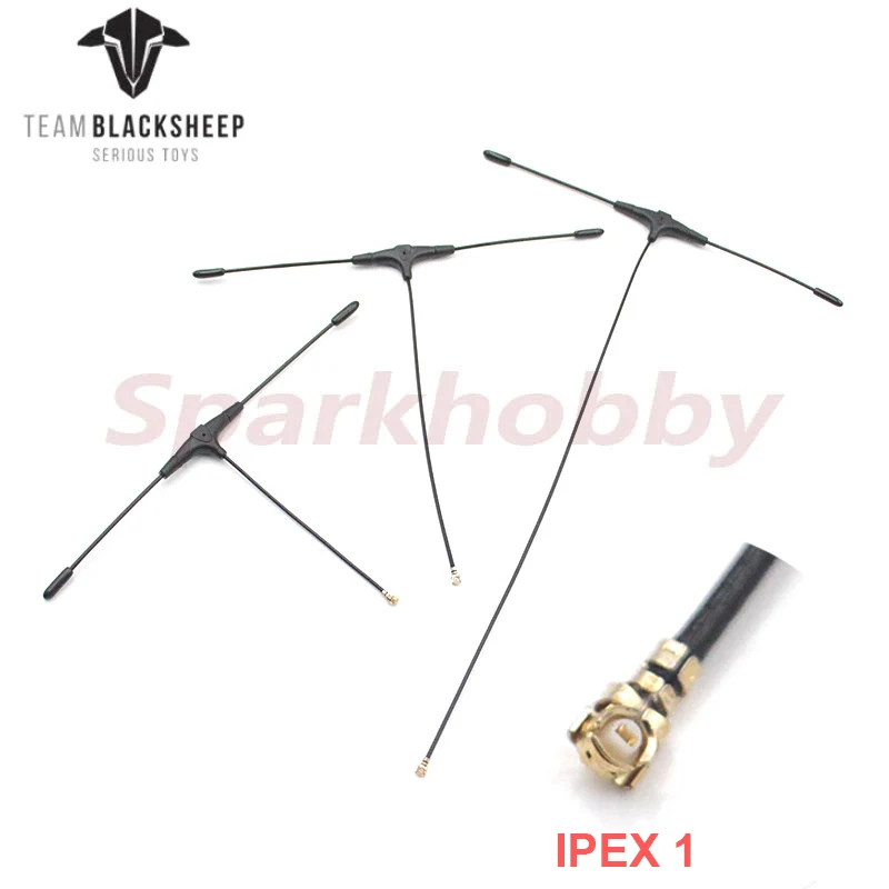 Антенна Blacksheep TBS 915 IPEX 1 T 78 мм/120 мм/220 мм для нано-приемника Crossfire RX CRSF 915/868 МГц
