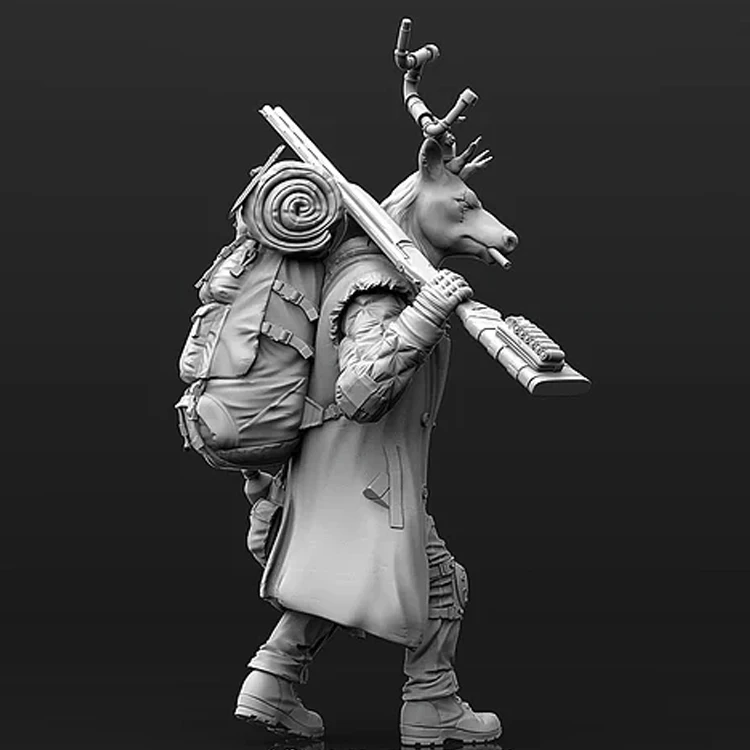 1/24 Scale Unpainted Resin Figure Ranger GK figure | Игрушки и хобби