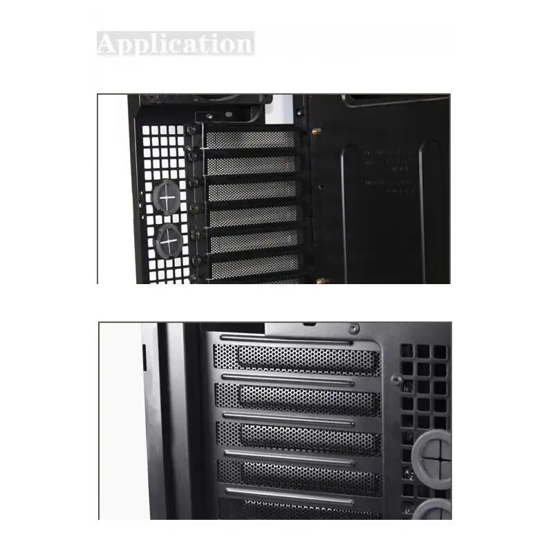 

1PCS Computer Chassis PCI Heat Radiation Dust-proof Ventilation Baffle