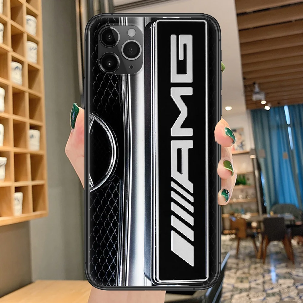 

Mercedes car Amges Phone Case Cover Hull For iphone 5 5s se 2 6 6s 7 8 12 mini plus X XS XR 11 PRO MAX black trend funda