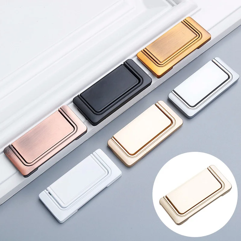 

1PC High Quality Hidden Handles With Screws Door Knob Cupboard Drawer Pulls Home Accessories