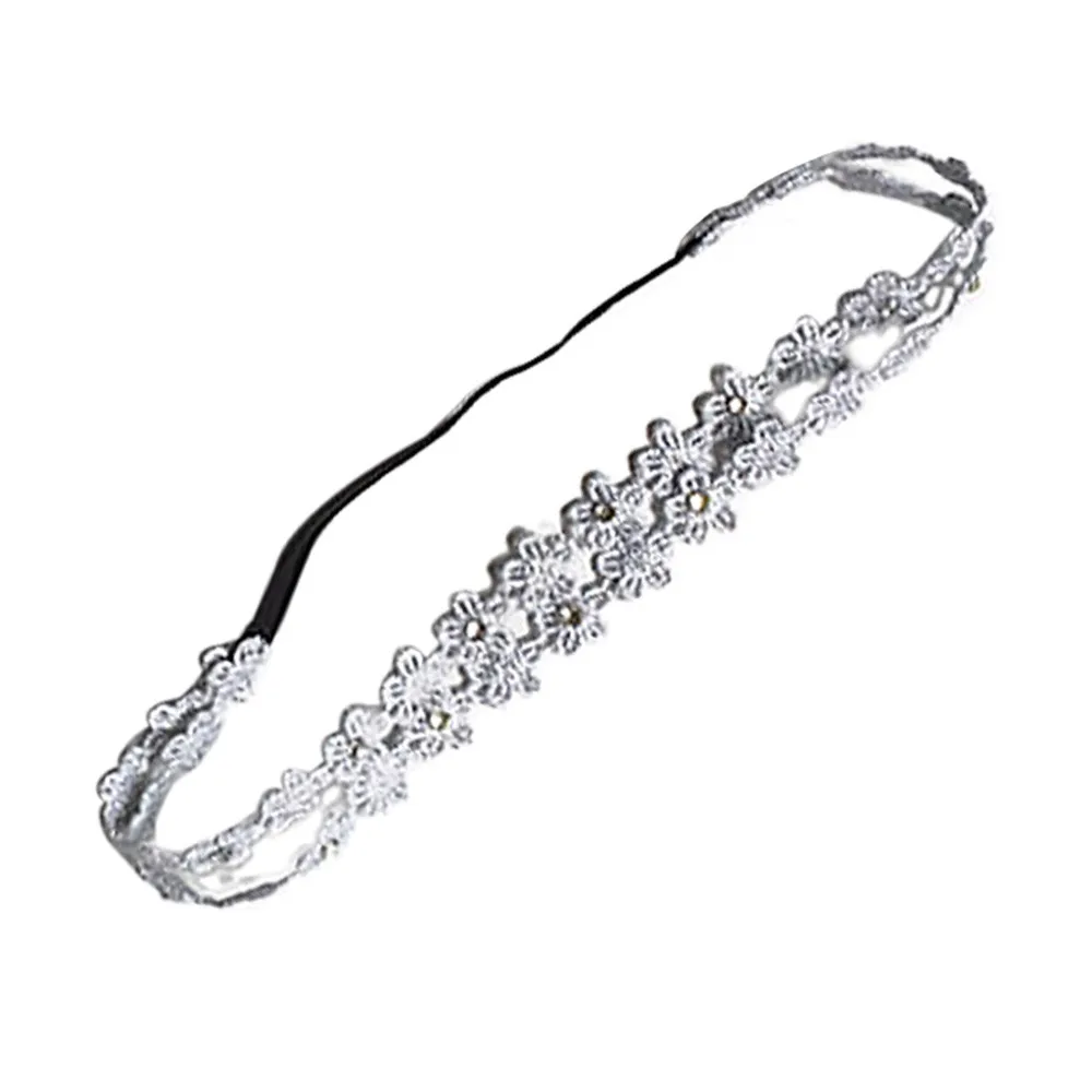 Детская повязка на голову для малышей 1 шт. милая однотонная младенцев девочек