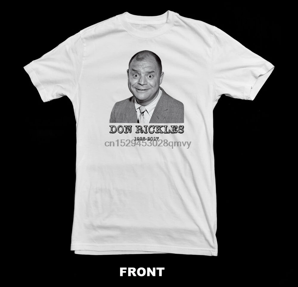 Футболка с надписью Don Rickles |