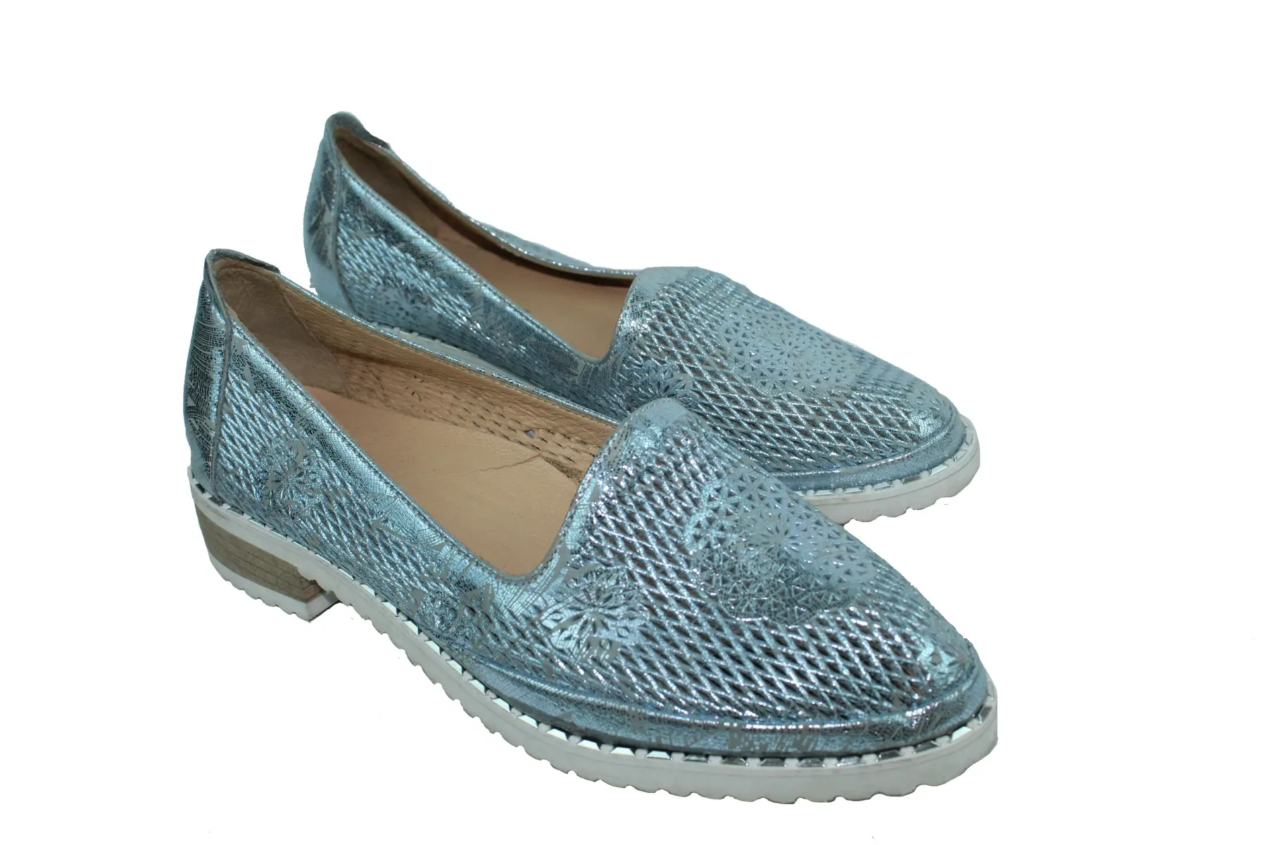 

Балетки женские синие ZER