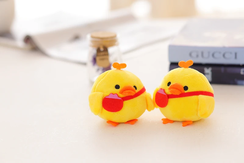 Приблизительный размер 10 см Милый плюшевый Цыпленок мягкая кукла плюшевые