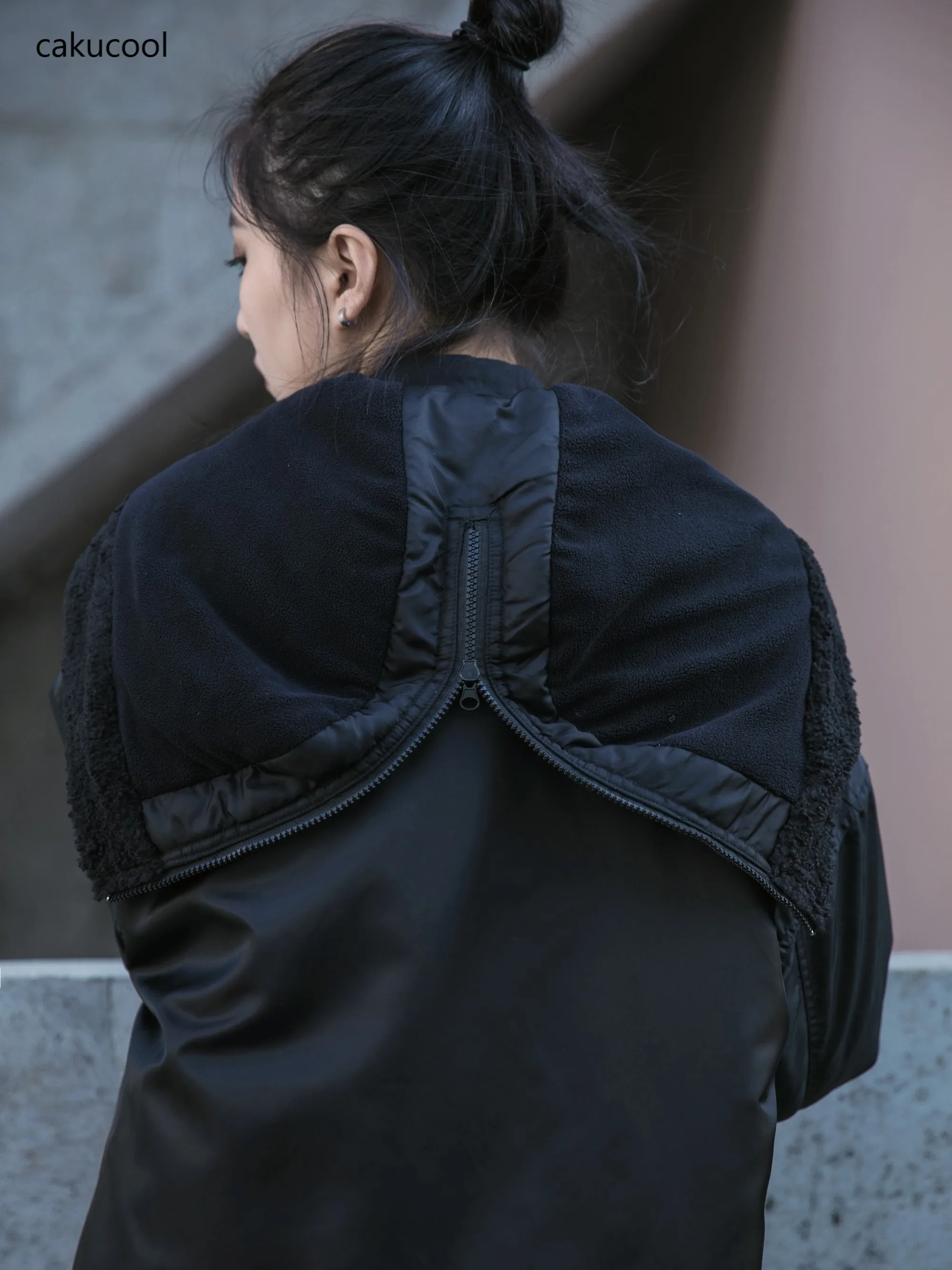 Cakucool 2019 зимнее тёмное ветронепроницаемое индивидуальное стильное Двухслойное