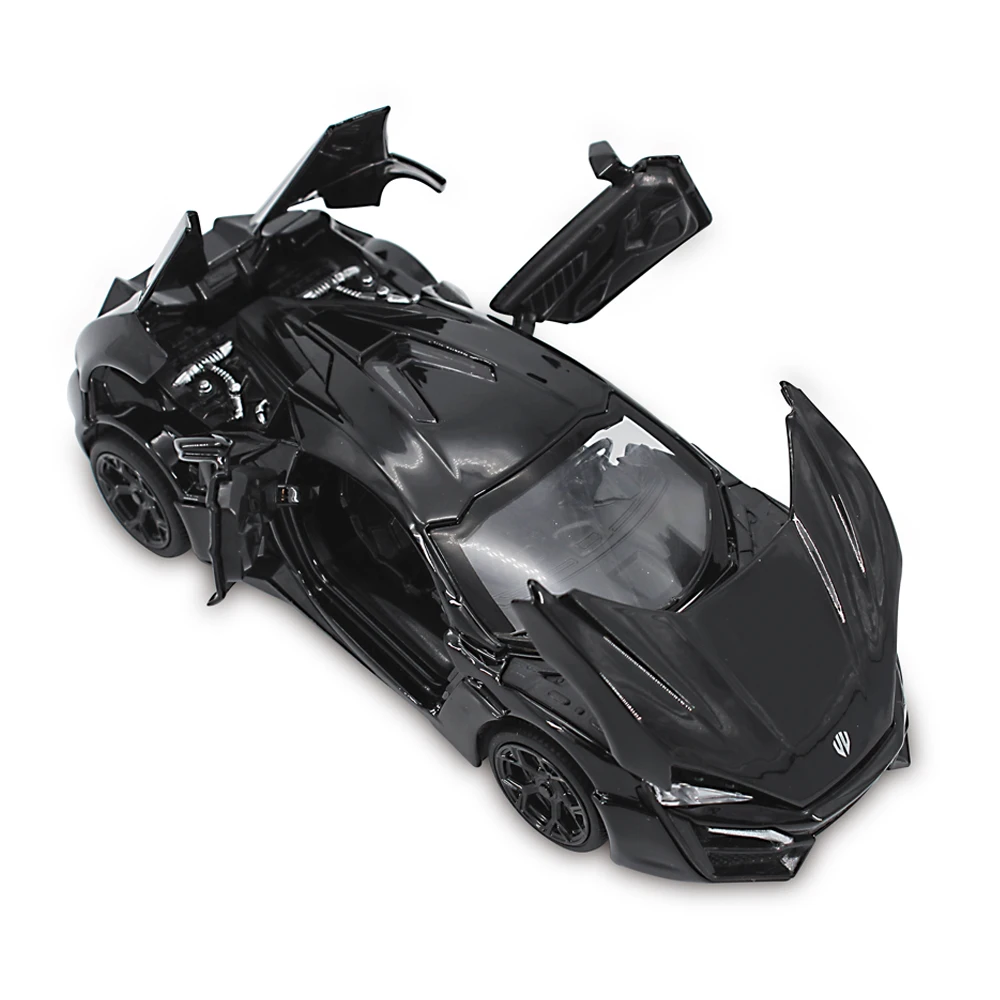 1:32 Lykan Hypersport модель автомобиля из сплава игрушки и транспортные средства быстрый