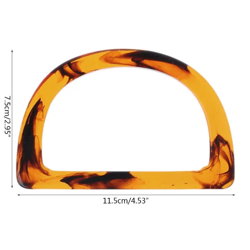 

Resin Purse Frame Bag Handle DIY Handbag Purse Making Bag Shopping Tote
