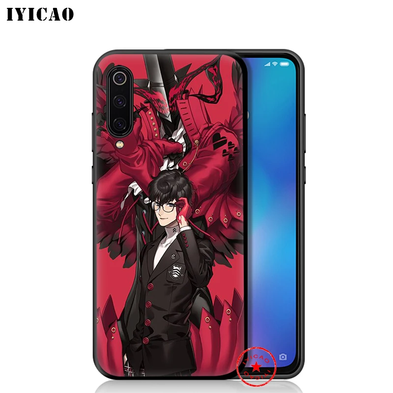 IYICAO P5 P Persona 5 мягкий чехол для Xiaomi mi A3 A2 A1 9T CC9E CC9 9 8 6 Se Lite F1 макс 3 5X 6X крышка |