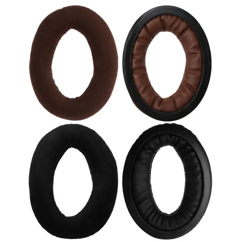 Бархатная подушка для наушников Sennheiser 2 шт. Замена HD515/518/555/558/595 аксессуары