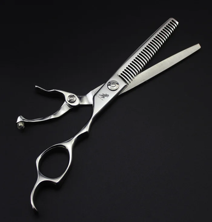 thinning scissors " Индивидуальные Профессиональные ножницы для стрижки волос барберские ножницы филировочные ножницы парикмахерские ножницы парикмахер принадлежности Парикмахерская - Цвет: thinning scissors