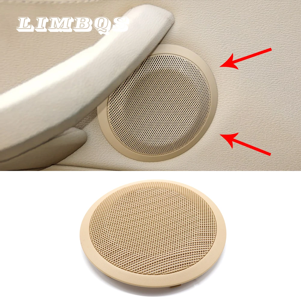 

4pcs door loudspeaker tweeter trim for bmw e90 e91 door audio speaker case tweeter trim replace radio cover auto accessories