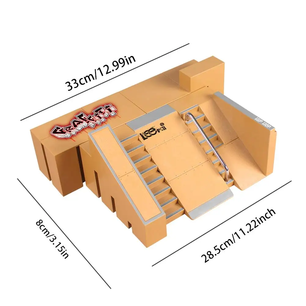 Пальчиковый скейтборд набор для катания на коньках детали пандуса пальчикового