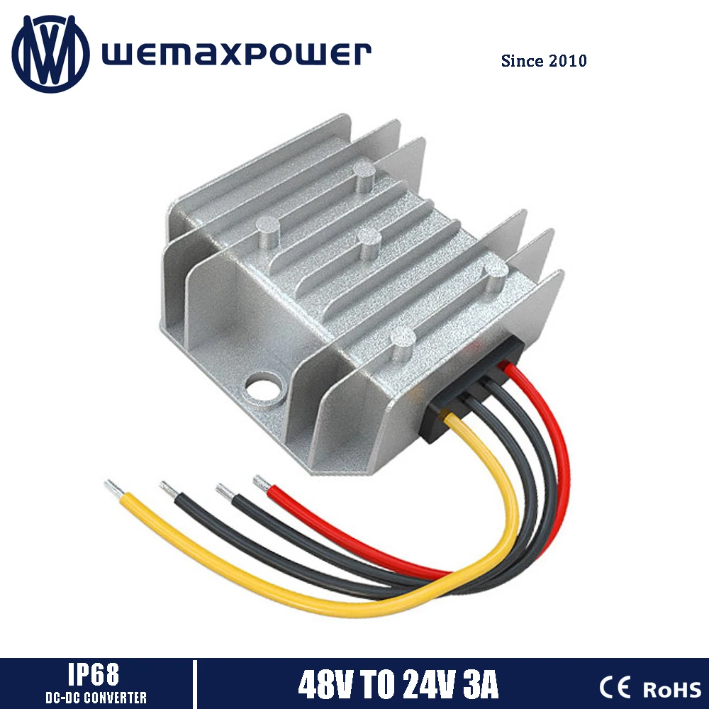 Автомобильный понижающий регулятор напряжения в шину трансформатор постоянного