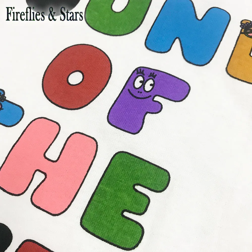 Летняя длинная футболка для девочек Футболка малышей Детские топы отдыха