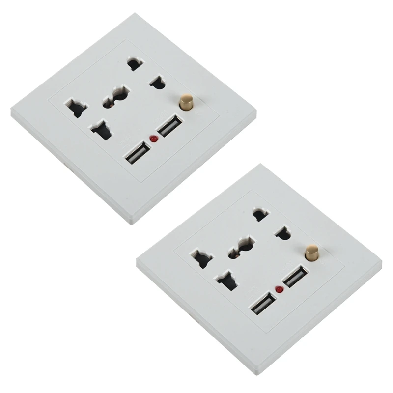 

Настенное зарядное устройство 2x2,1 а с двумя USB-портами