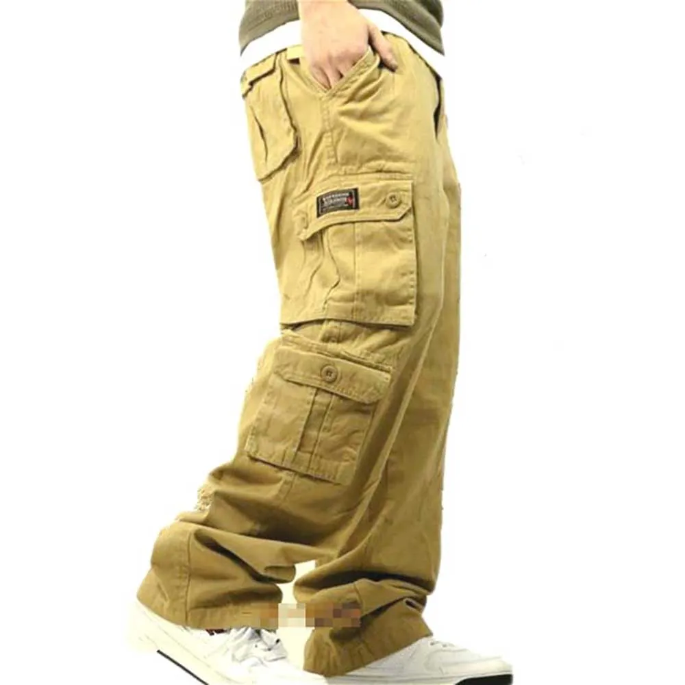 Новые детские повседневные штаны шаровары для девочек с большими карманами