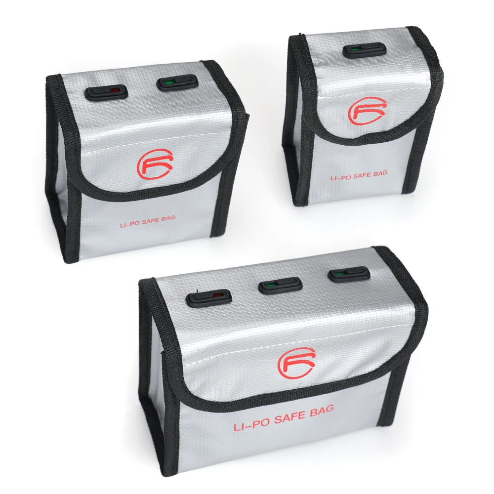

Upgrade DJI FPV Battery Storage Bag Drone Intelligent Flight Battery Lipo Safe Bag Explosion-Proof Pouch for DJI FPV Accessories