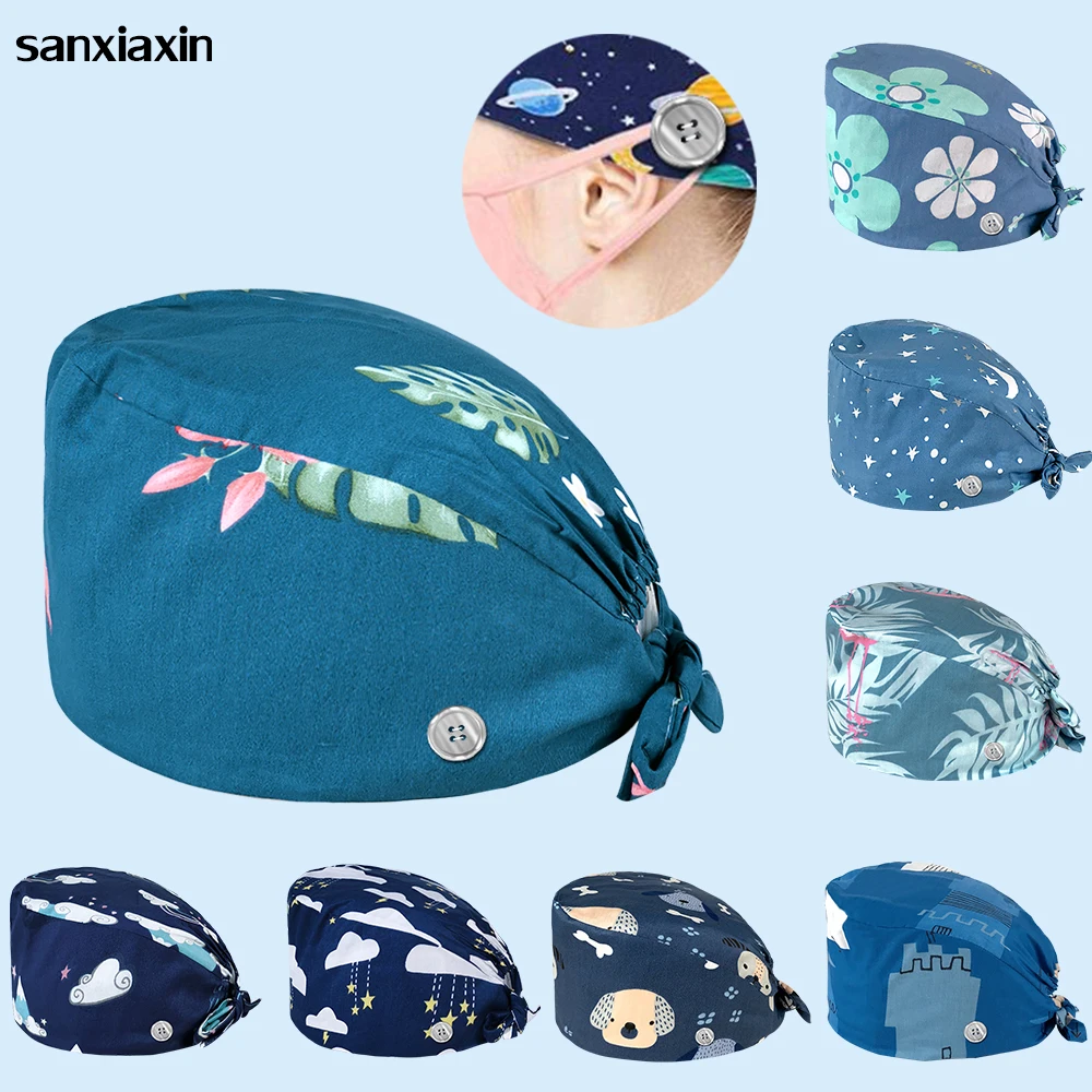 Sanxiaxin многоцветные цветочные Мультяшные принты регулируемые новые женские