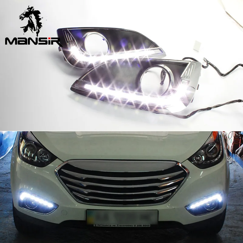 

Дневные светодиодные фары для Hyundai IX35 2010 2011 2012 2013, 12 В