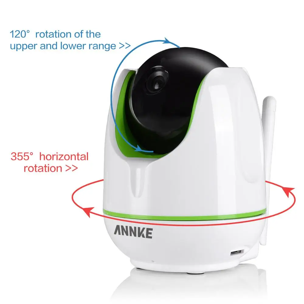 IP камера ANNKE HD 960P Беспроводная с поддержкой Wi Fi 1 3 МП|Камеры видеонаблюдения| |
