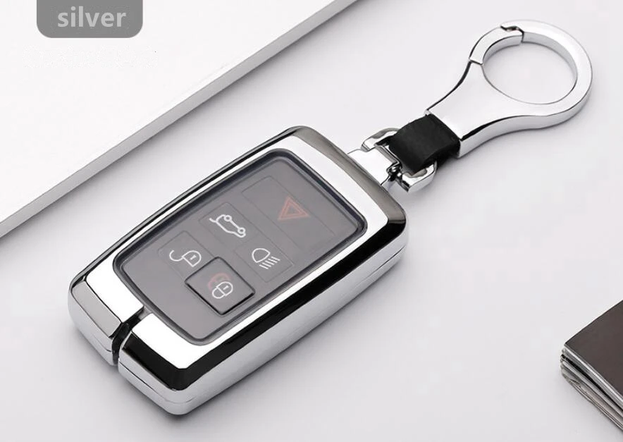 Автомобильный чехол для ключей из оцинкованного сплава ТПУ держатель Land Rover Range