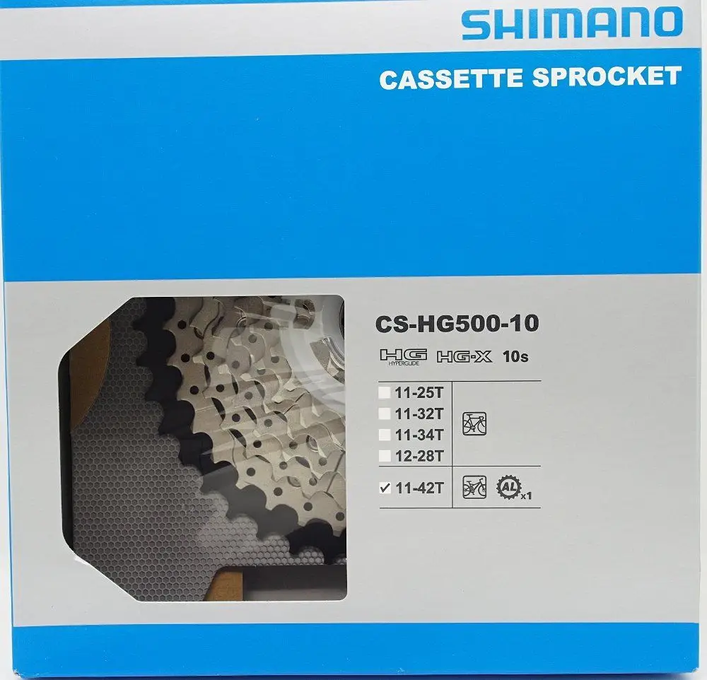 Оригинальный Shimano Deore велосипед CS HG500 10 горный MTB скоростная кассета свободного