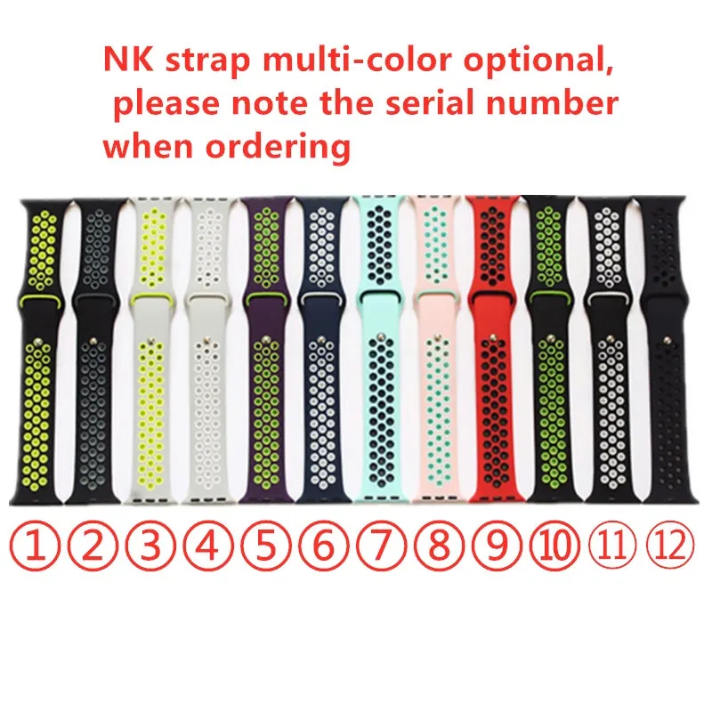 NK strap IWO8 1:1 Смарт часы последняя версия IWO8 reloj inteligente ЭКГ монитор сердечного ритма информация советы для Apple iPhone Android - Цвет: NK strap