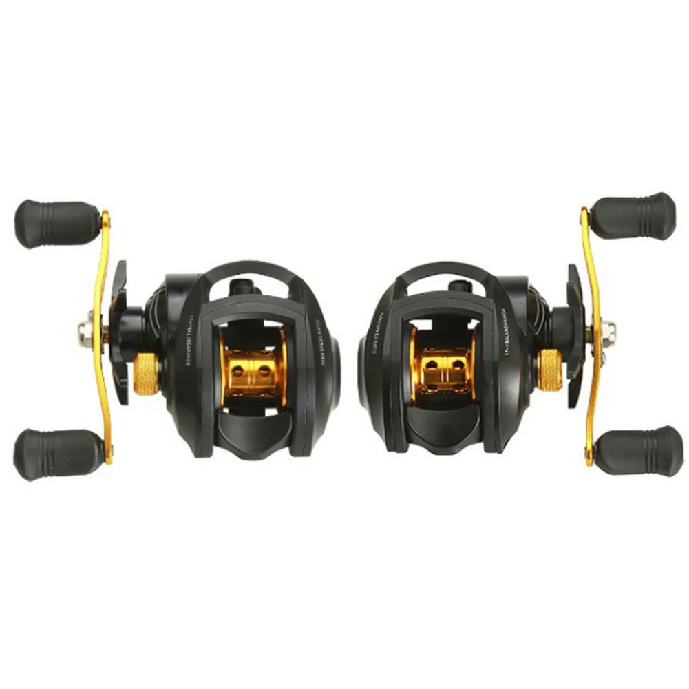 

17 + 1 Ball Bearing Baitcasting Reel 7.2:1 High Speed 8kg Max Drag Reel for Bass Ocean Saltwater Freshwater Fishing Wheel