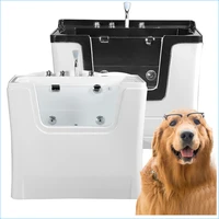 dog grooming bathtub pet bathing sink stainless steel dog bathing pool pet cleaning and grooming products for dog