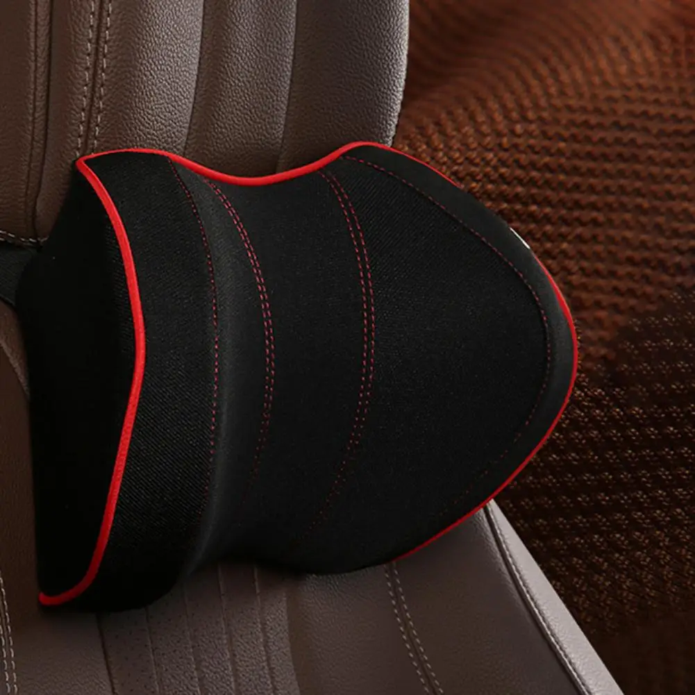 Автомобильная U-образная функциональная подушка для подголовника 3D из хлопка с