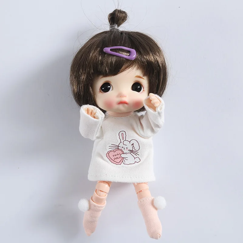 

Top + Socks For OB11/Molly/GSC/1/12 Doll Clothes 2pcs/lot