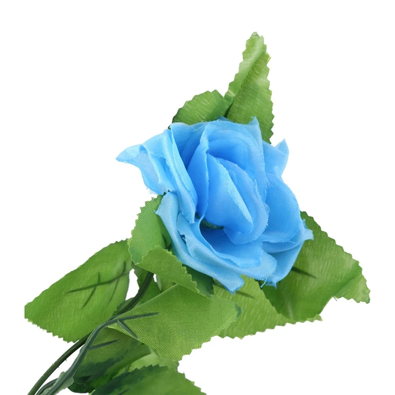 2 5 м искусственная Роза Гирлянда Шелковый цветок лоза плюща дома свадьбы сада