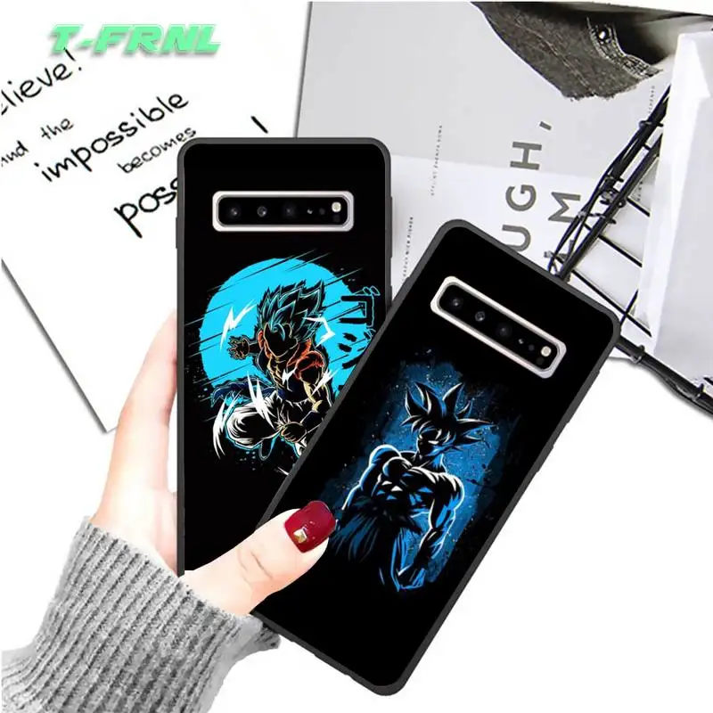 Чехол Dragon Ball GOKU с японским комиксом Samsung Galaxy S10e S20 PLUS J6 J600 мягкий силиконовый чехол
