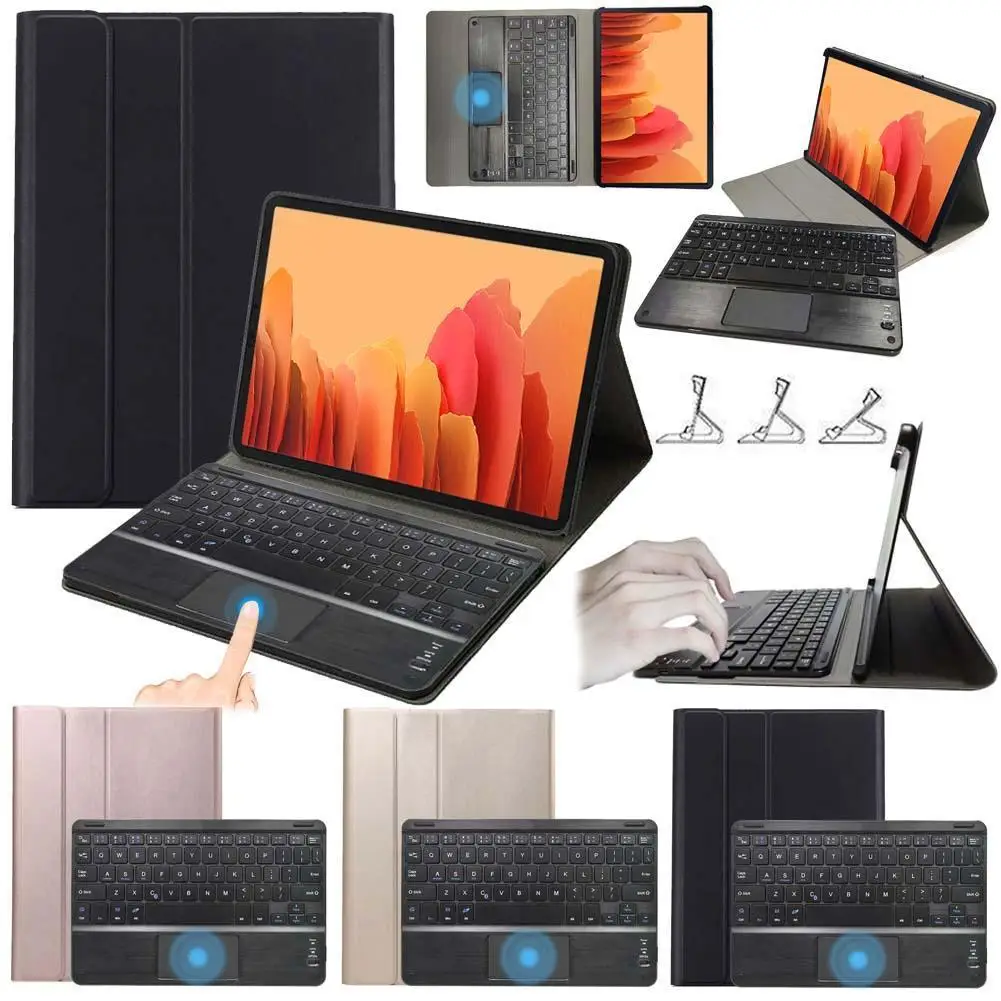 

Magnetic For Samsung Galaxy Tab S5e 10.5 2019 T720 SM-T720 SM-T725 Tablet Slim Case Bluetooth Backlight Touch Pad Keyboard Cover