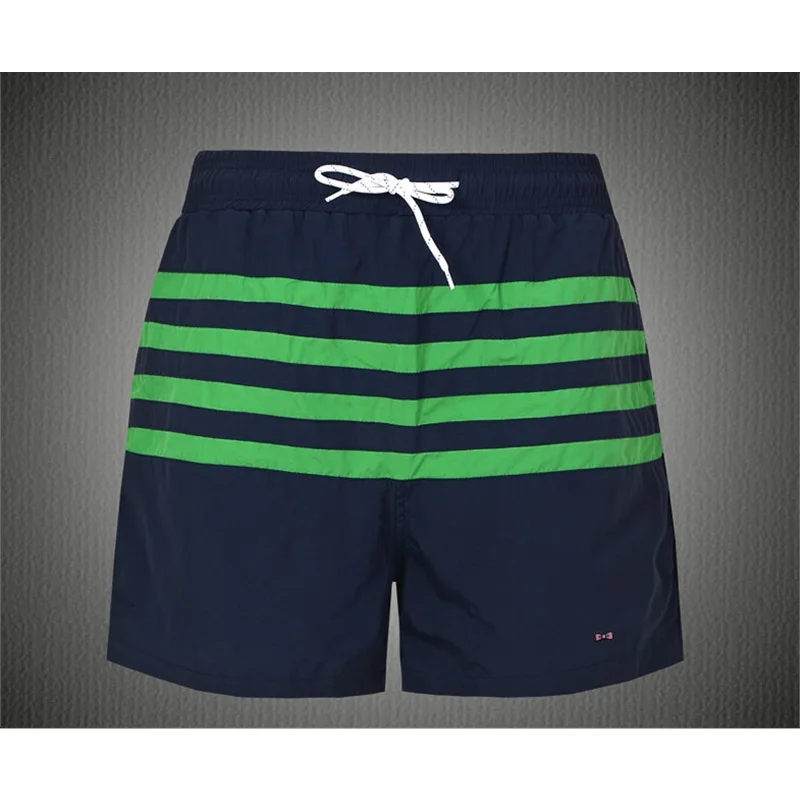 Мужские летние пляжные шорты для парка полосатые плавания одежда серфинга
