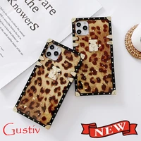 for samsung a51 case luxury leopard square case for samsung a10 a20 a30 a40 a10s a20s a30s a40s a50s a60 a70 a50 a71 a81 cover