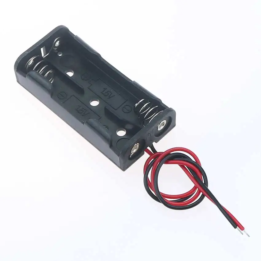 Cltgxdd 1 шт. AAA 15V 2 3 4 6 8 Слот держатель батареи чехол двойной боковой пружинный зажим