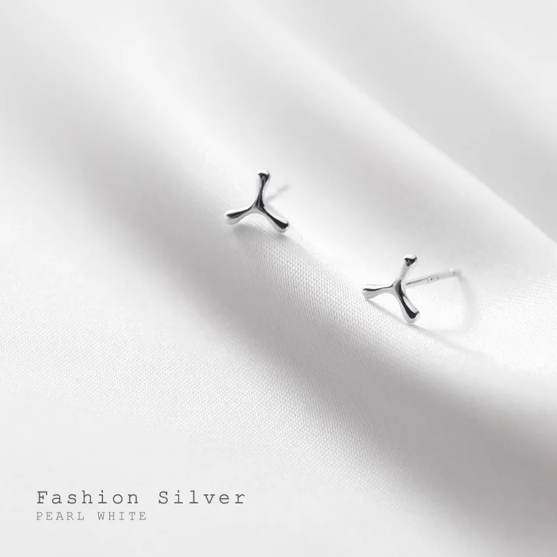 

La Monada Stud Small Earrings For Women Y Minimalist 925 Sterling Silver Earrings Woman Ear Piercing Stud Earrings For Girls