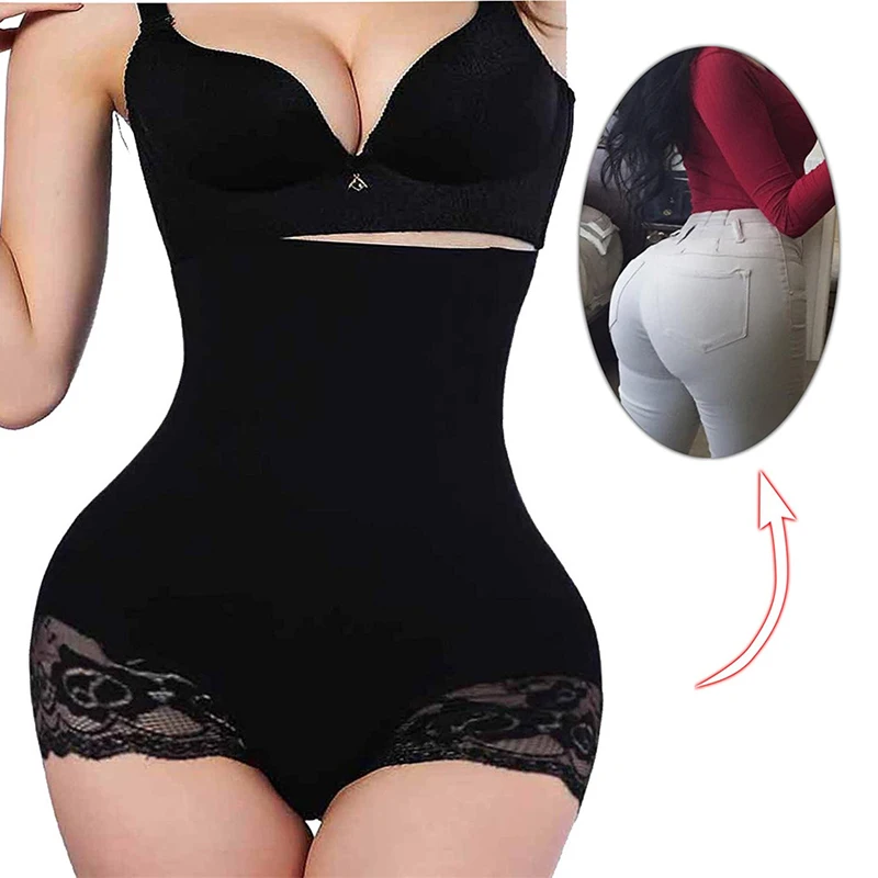 Vberry Waist Trainer Control Panties for Women Party Body Modeling Belt Shaper Tummy Pulling Underwear Butt Lifter Short | Женская