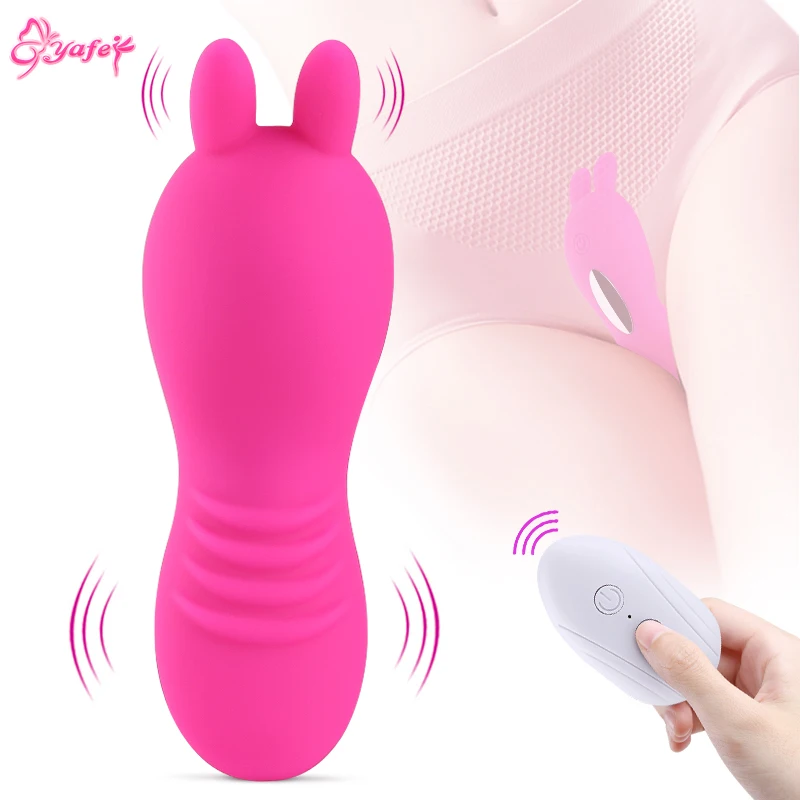 Вибратор Кролик носимые вибрирующие трусики массажер точки G Стимуляция клитора