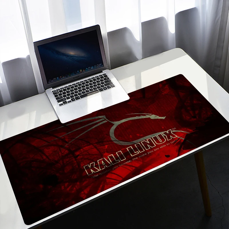 Коврик для мыши Kali Linux игрового ноутбука 40x90 см XXL коврик делового компьютера