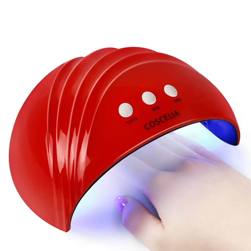 Сушилка для ногтей УФ светодиодный светильник 24 Вт 12 USB всех типов отверждения