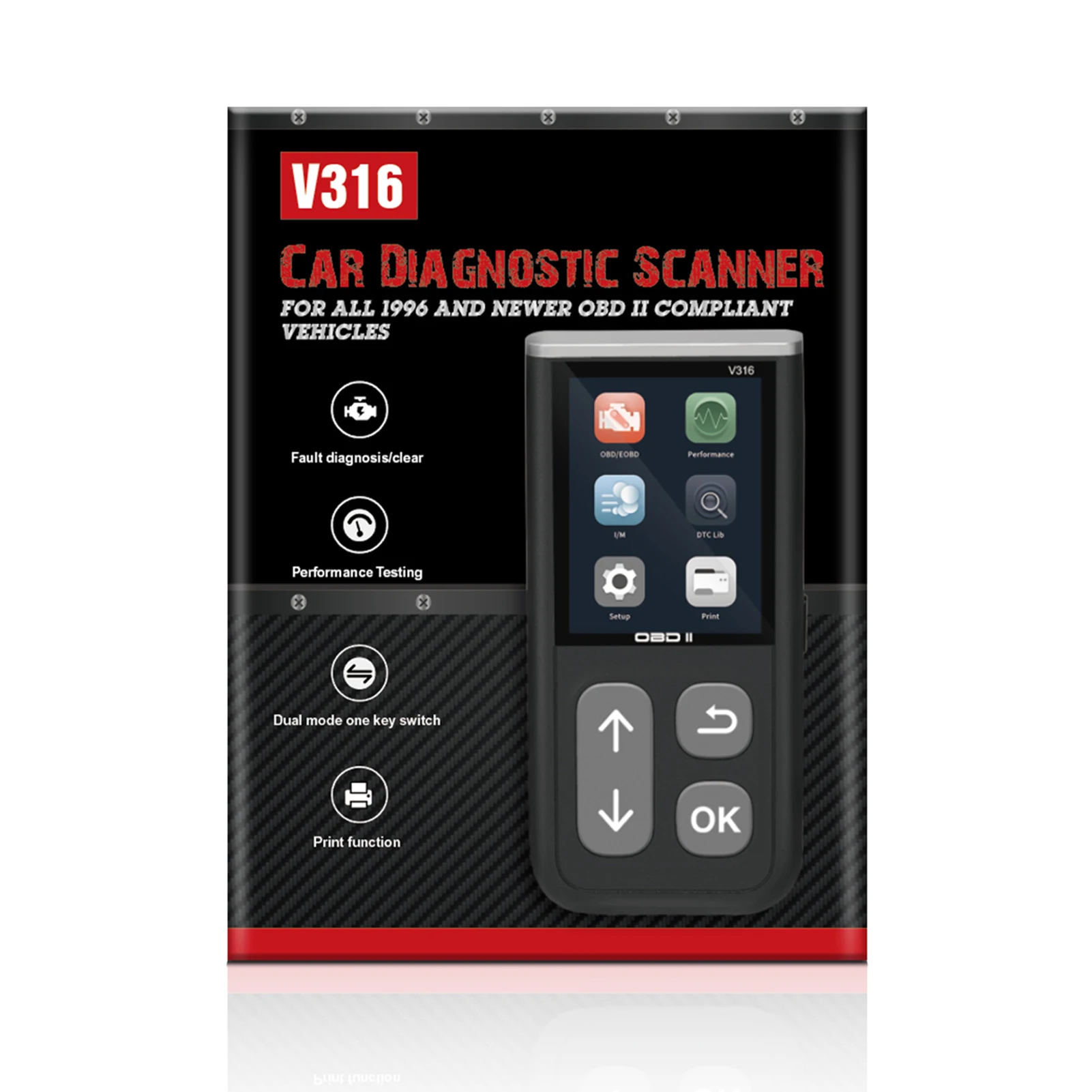 Набор инструментов для диагностики ошибок автомобиля долговечный практичный