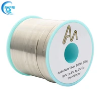 2m audio note 1 0mm 6ag silver solder uk solder wire soldering welding wire hifi diy headphone cable signal audio cable