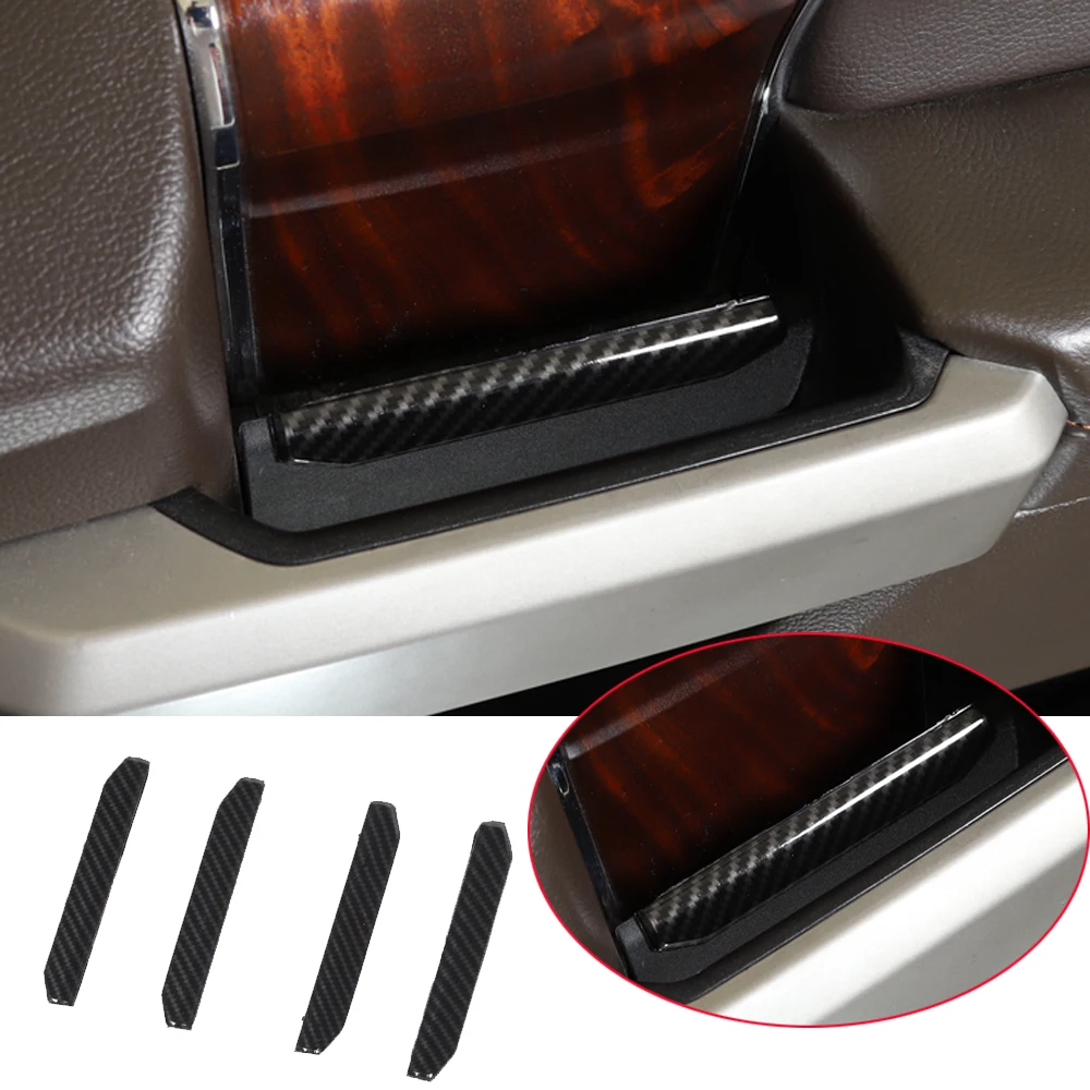Подходит для Ford F150 2015-2021 ABS полоски ручек внутренней двери отделка декоративный