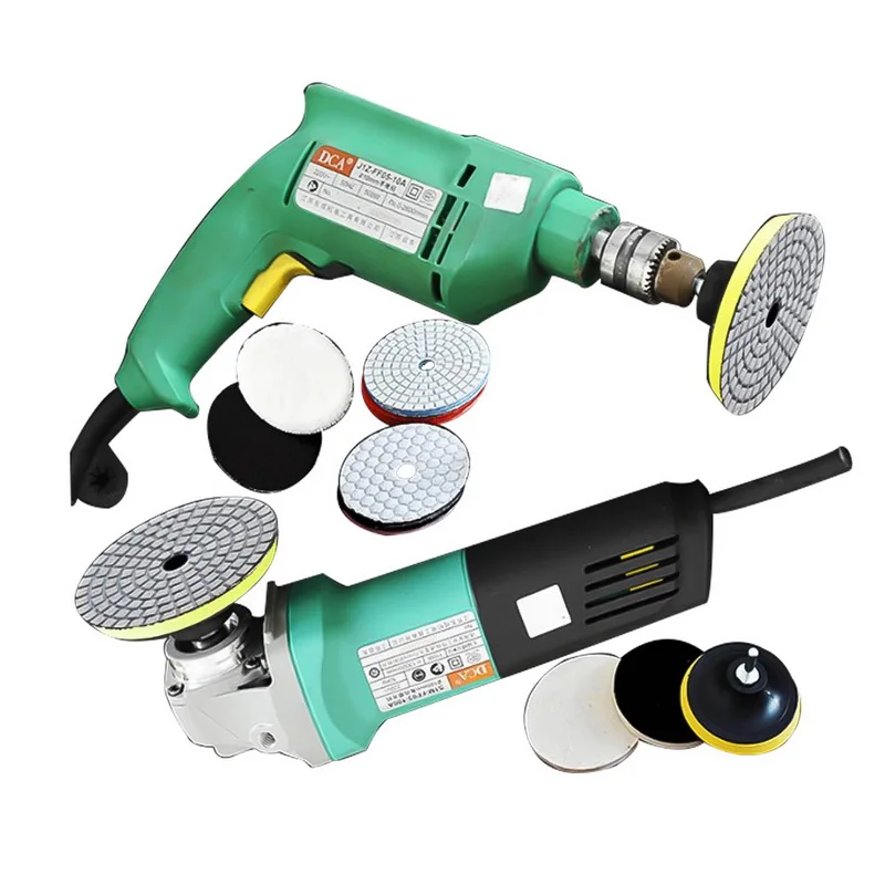 Абразивные шлифовальные диски для сухой и влажной полировки круглые гранита