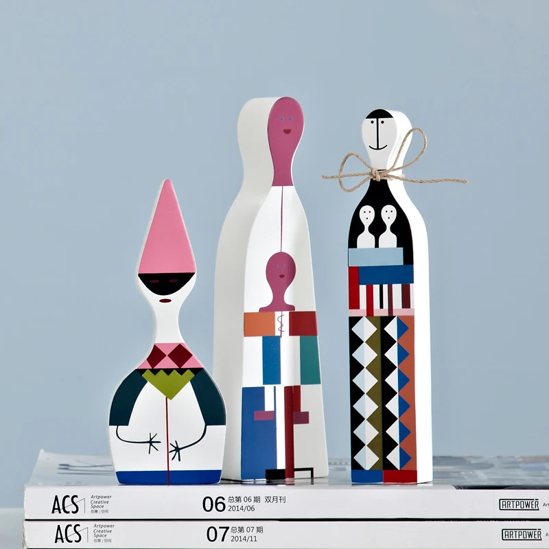 Абстрактная фигурка аксессуары для дома гостиная спальня деревянное