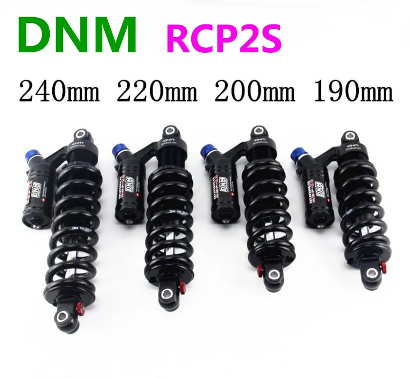 

DNM Bicycle Rear Shocks RCP2S Rebound Alloy Pressure BMX Mountain MTB Bike XC Air Suspension Downhill DH Absorber Parts 2019