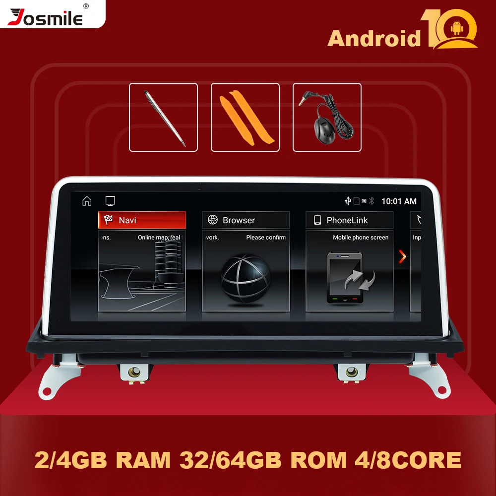 IPS 64 ГБ Android 10 0 автомобильный Радио мультимедийный плеер для BMW X5 E70 X6 E71 2007 2013